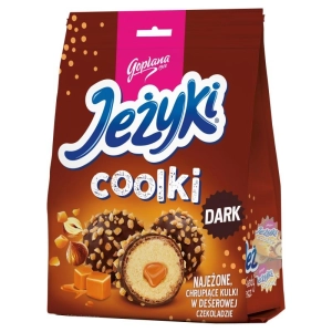 Ciastka JEŻYKI Coolki 140g. - dark