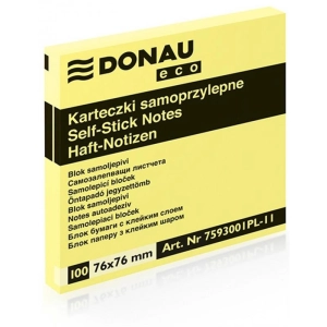 Karteczki samop. DONAU EKO 76x76mm-617243