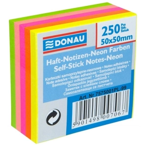 Karteczki samop. DONAU 50x50 250k. MINI-617292