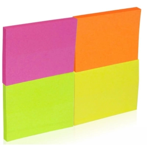 Karteczki samop. DONAU 38x51 neon 4szt.-617382