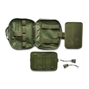 Apteczka pierwszej pomocy MAXHARTER strzelecka - Shooter  model rozszerzony zielony-234576