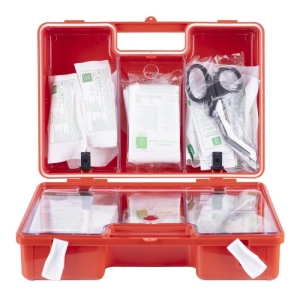 Apteczka pierwszej pomocy DONAU SAFETY plastikowa K-15.2 +A - pomarańczowa-234594