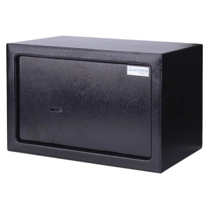 Sejf DONAU TECH manualny 310x200x200mm - czarny-234652