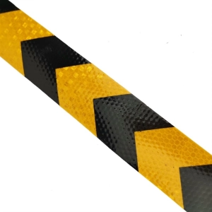 Taśma ostrzegawcza IDEA HOME odblaskowa klejąca 50mm x 5m - żółto / czarna-234760