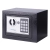 Sejf DONAU TECH manualno-cyfrowy 230x170x170mm - czarny-234638
