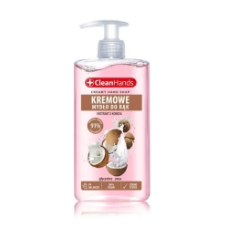 Mydło w płynie CLEAN HANDS 300ml. - kokos