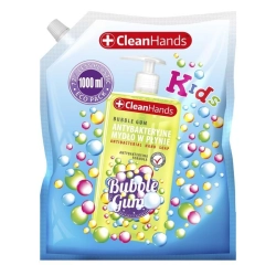 Mydło w płynie CLEAN HANDS antybakteryjne 1000ml. zapas - guma balonowa