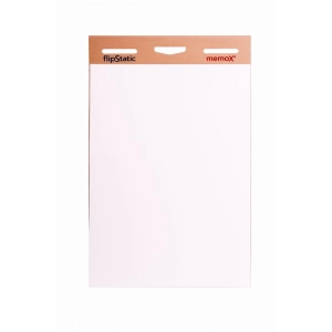 Tablica flipchart elektrostatyczny KUNKE MEMOX 25 arkuszy - biały -235123