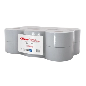 Papier toaletowy ELLIS jumbo 130m - szary-260636