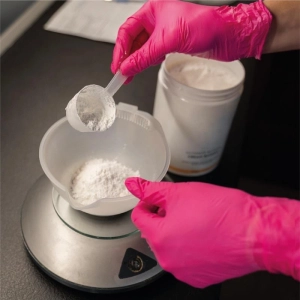 Rękawiczki nitrylowe MAXTER bezpudrowe op.100 rozmiar M różowe-235172