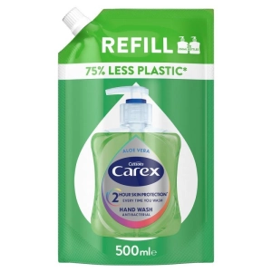 Mydło w płynie CAREX antybakteryjne 500ml. zapas - Aloes