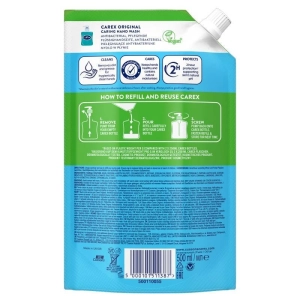 Mydło w płynie CAREX antybakteryjne 500ml. zapas - Orginal