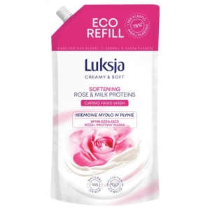 Mydło w płynie LUKSJA 900ml. zapas - róża