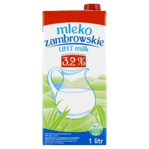 Mleko ZAMBROWSKIE 1l. 3,2% 1szt.