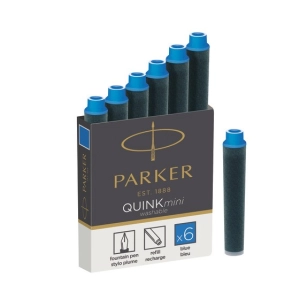 Naboje do piór PARKER MINI - niebieski 19504090-689905