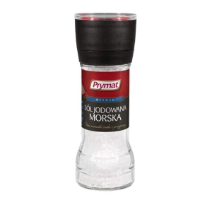 Sól morska jodowana PRYMAT młynek 110g