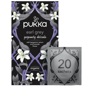 Herbata PUKKA Gorgeus Earl Grey 20 kopert