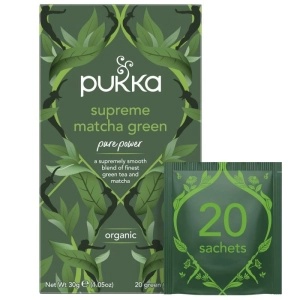Herbata PUKKA Supreme Matcha Green 20 kopert