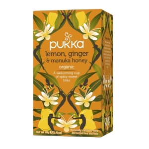 Herbata PUKKA Cytryna Imbir i Miód Manuka 20 kopert