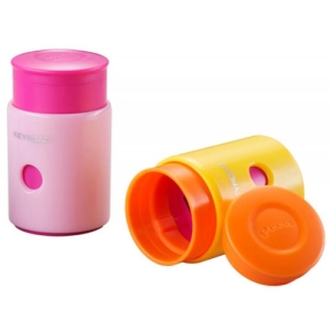 Temperówka KEYROAD Pumpy-Up plastikowa pojedyncza blister mix kolorów-235924