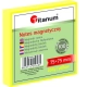 Karteczki magnetyczne elektrostatyczne TITANUM 75x75mm 100k - żółte