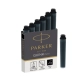 Naboje do piór PARKER MINI - czarny 1950407-689901