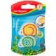 Gumka do ścierania KEYROAD Ślimak 2szt. blister mix kolorów