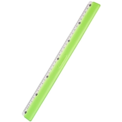 Linijka KEYROAD Color Bar 30cm pakowane na displayu mix kolorów-627320