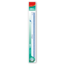 Linijka plastikowa KEYROAD 30 cm zawieszka transparentna