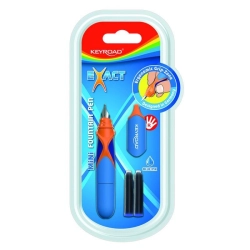 Pióro wieczne KEYROAD mini 2 niebieskie naboje gratis blister mix kolorów