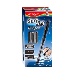 Długopis KEYROAD Ball Pen Soft Jet 0,7mm czarny