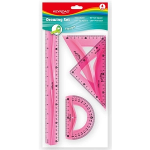 Zestaw geometryczny KEYROAD Flexible duży zawieszka mix kolorów-627303