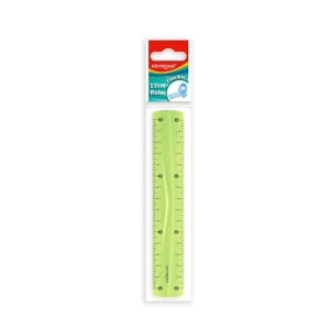 Linijka elastyczna KEYROAD 15cm zawieszka mix kolorów-236051