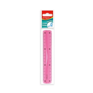 Linijka elastyczna KEYROAD 15cm zawieszka mix kolorów-236052