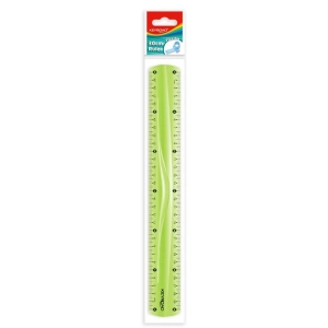 Linijka elastyczna KEYROAD 30cm zawieszka mix kolorów-236056