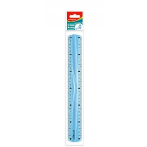 Linijka KEYROAD 30cm elastyczna zawieszka mix kolorów-627314