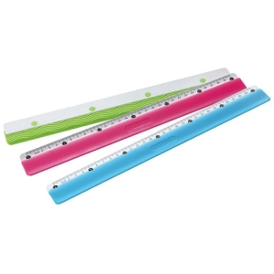Linijka elastyczna KEYROAD Color Bar 30cm pakowane na displayu mix kolorów-236060