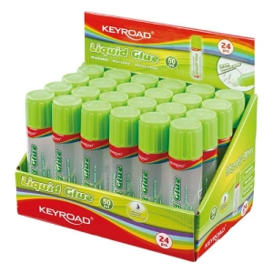 Klej w płynie KEYROAD z gąbczastą końcówką 50ml-236082