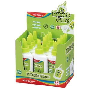 Klej introligatorski KEYROAD biały 120g-236101
