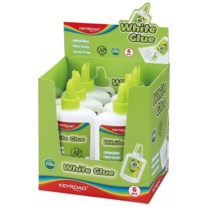 Klej introligatorski KEYROAD biały 250g-236103