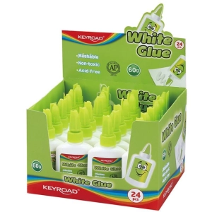 Klej introligatorski KEYROAD biały 60g-236105