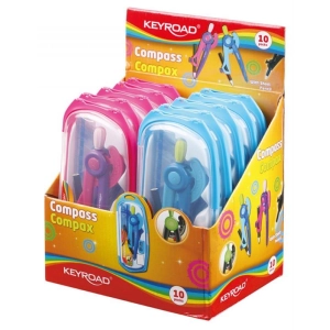 Zestaw geometryczny KEYROAD duży zawieszka mix kolorów-236135