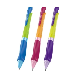 Ołówek automatyczny KEYROAD Easy Writer 0,7mm pakowany na displayu mix kolorów-236139