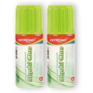 Klej w płynie KEYROAD z gąbczastą końcówką 30ml pakowane na displayu-629213