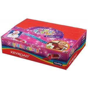 Brokat KEYROAD 60g w pudełku mix kolorów-236230