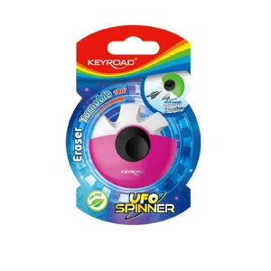 Gumka do ścierania KEYROAD Ufo Spinner blister mix kolorów