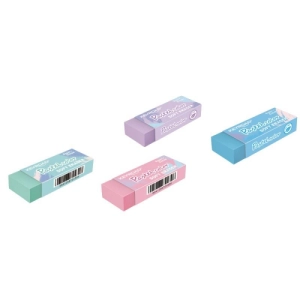 Gumka do ścierania KEYROAD Fun Pastel 60x21x11 mm display mix kolorów-236356