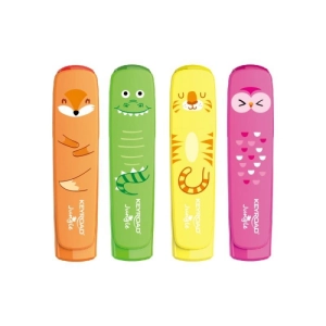Zakreślacz KEYROAD Fluo Jungle 1-5 mm 4 szt. etui mix kolorów-236381