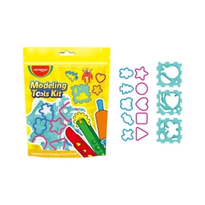 Zestaw foremek KEYROAD 10 foremek + 6 dużych kwadratowych forem zawieszka mix kolorów