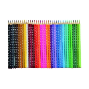Kredki ołówkowe KEYROAD trójkątne 3mm 36 szt. pudełko-236693